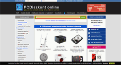 Desktop Screenshot of pcdiszkont.hu